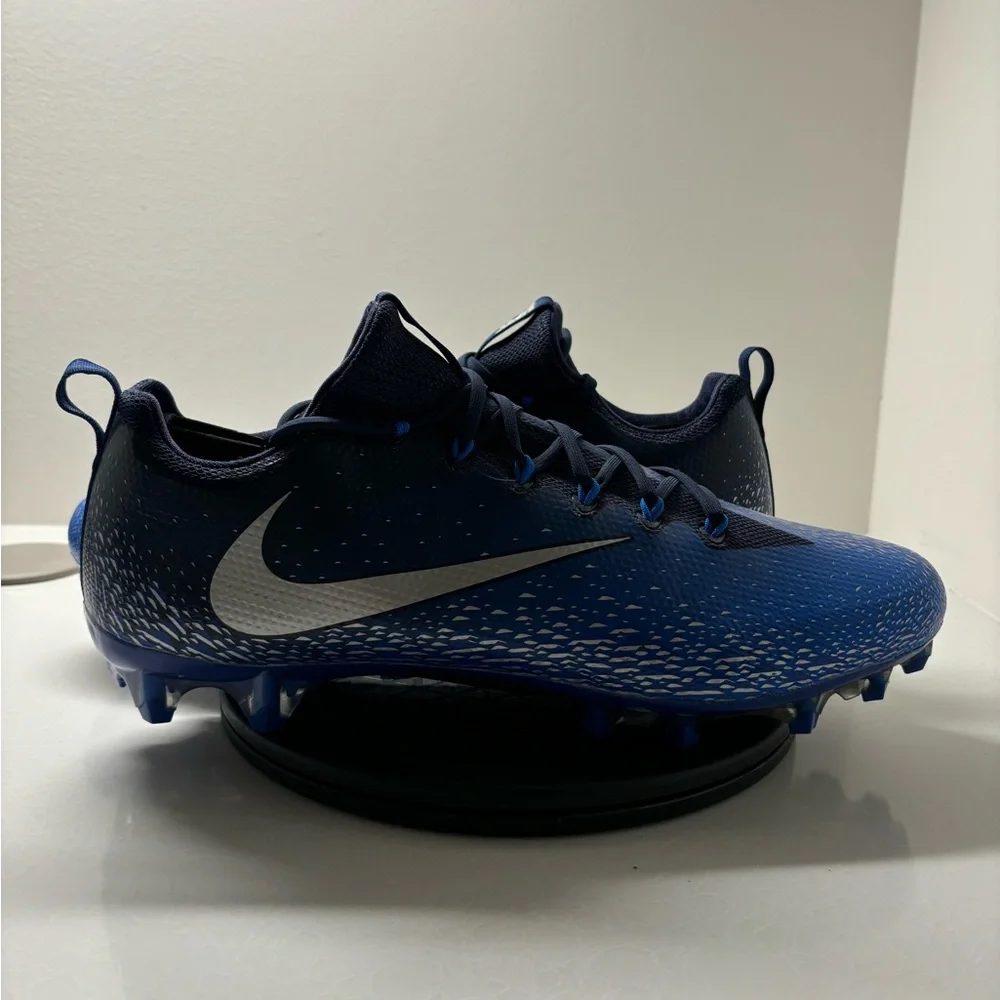 Nike Vapor Untouchable Pro Football Cleats Team Blue Mens Size 16 833385-404 EUC